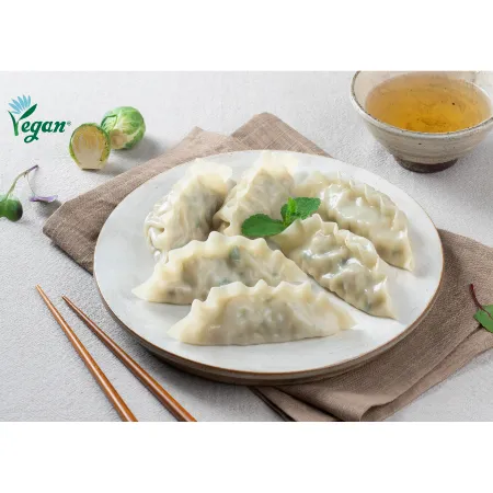 담두 비건 야채만두 1kg 할랄 다이어트 절 채식만두 고기없는 식물성 이미지