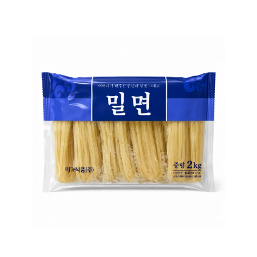 부산전통밀면 미농 밀면사리 2kg(10인분) 면사리 쫄깃한면 이미지