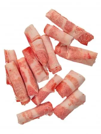 국내산 돈삼겹 대패돌돌이 (2mm 롤말이, 1kg/ea) 이미지
