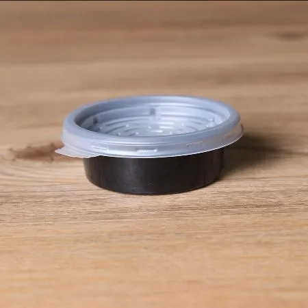 일회용 소스 용기 68파이 특소 블랙 500세트 이미지