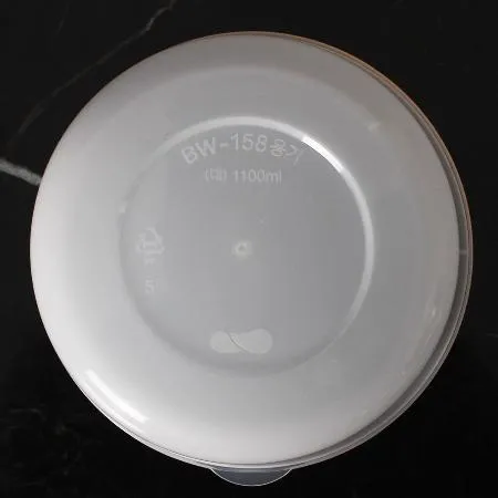 사출 삼계탕용기 BW 158파이 대 화이트 300세트 이미지