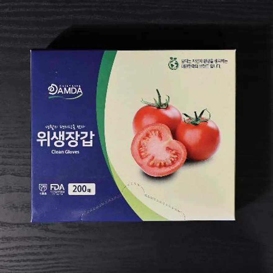 일회용 GS 위생장갑 (200매*3팩) 600매 튼튼한 이미지