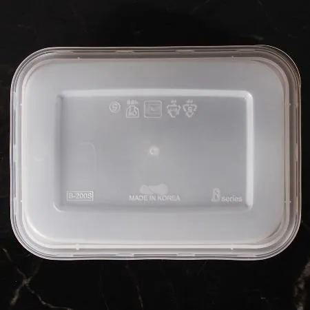 사출 죽용기 BW 반죽 B200 백색 500세트 이미지