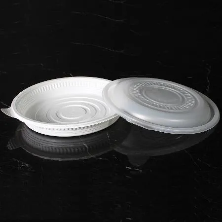 찜용기 JH 300파이 원형찜 소 100세트 일회용 이미지