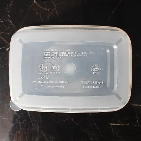 TY 사출 사각 밀폐 0.85L 400세트 다회용기 이미지