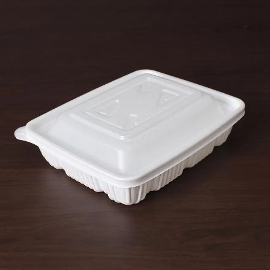 찜용기 JH 사각찜용기 소 100세트 포장 용기 이미지
