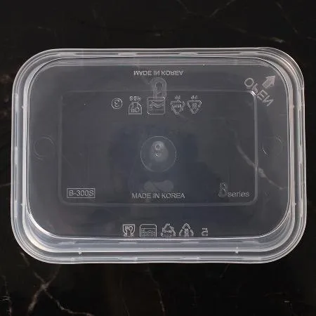 사출 죽용기 BW 반죽 B300 투명 500세트 이미지