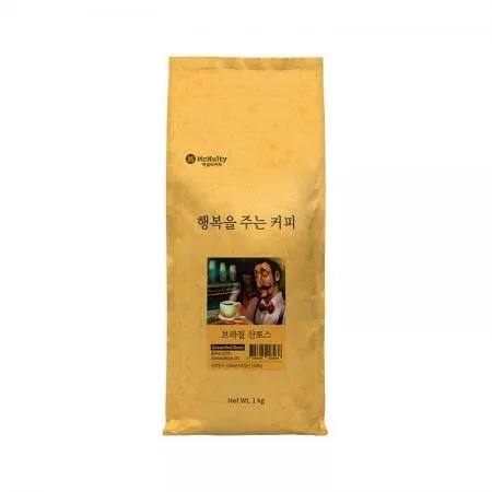 맥널티 행복을주는커피 브라질 산토스 분쇄 원두 1kg 이미지