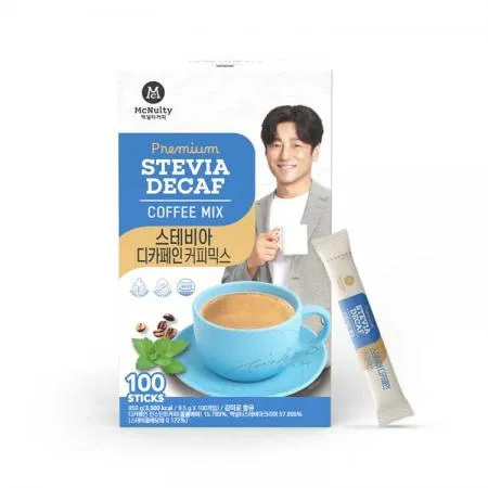 맥널티 당제로 디카페인 스테비아 커피믹스 100개입 이미지