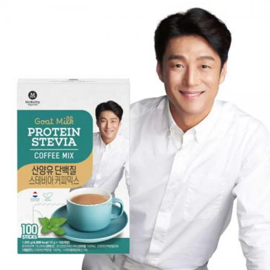 맥널티 산양유 단백질 당제로 스테비아 커피믹스 100개입 이미지