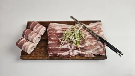 수입옛날식삼겹살400g+400g(오스트리아)3mm~5mm 이미지