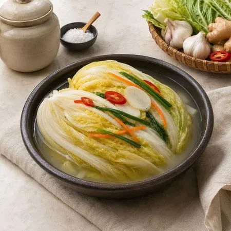 중국산 백김치 10kg 이미지