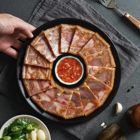 맛의고수 프리미엄 슬라이스 편육 500g 이미지