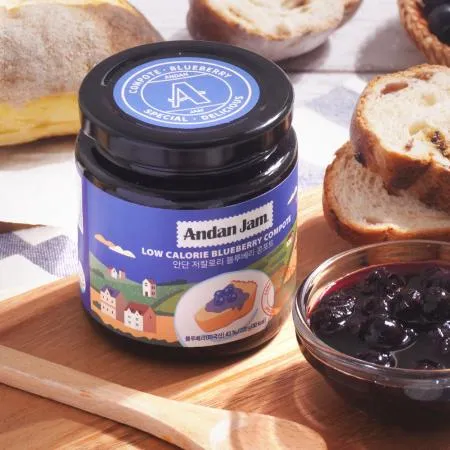 안단 저칼로리 블루베리 콩포트 220g 이미지
