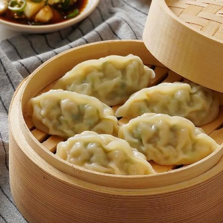 맛의고수 육즙 한가득 고기만두 2kg 이미지