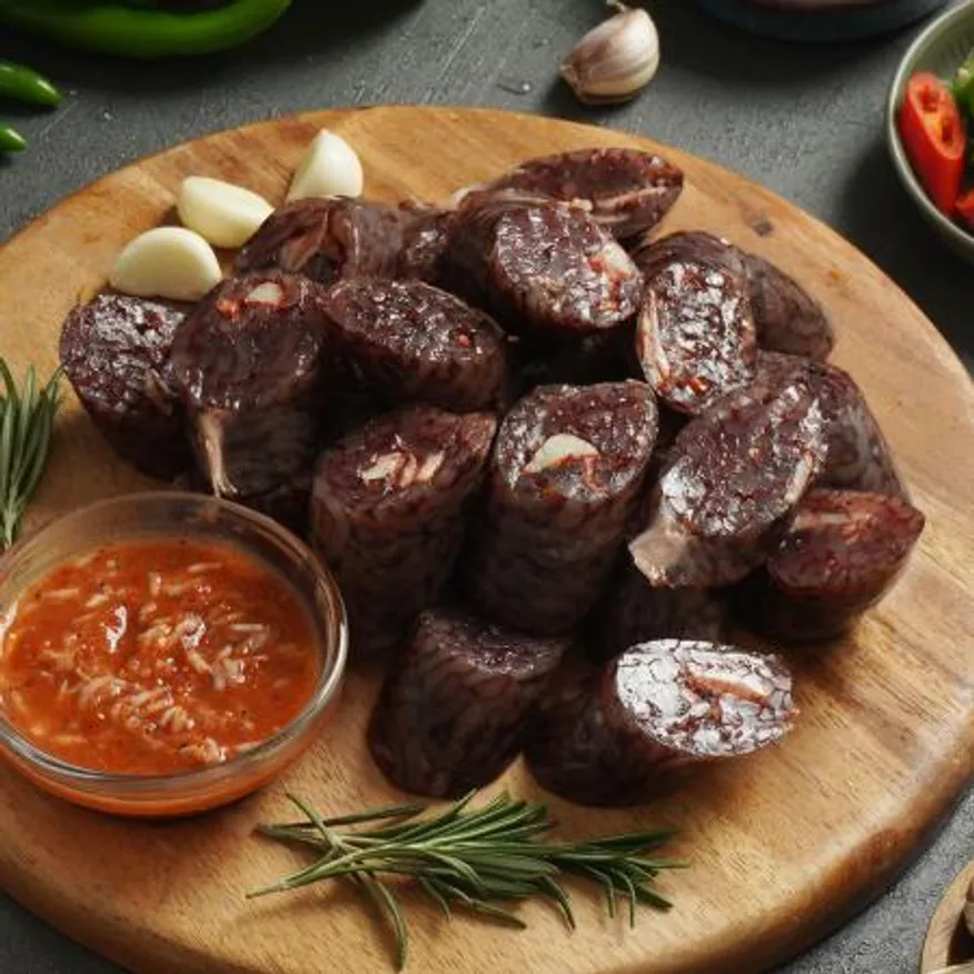 맛의고수 마늘순대 500g 이미지