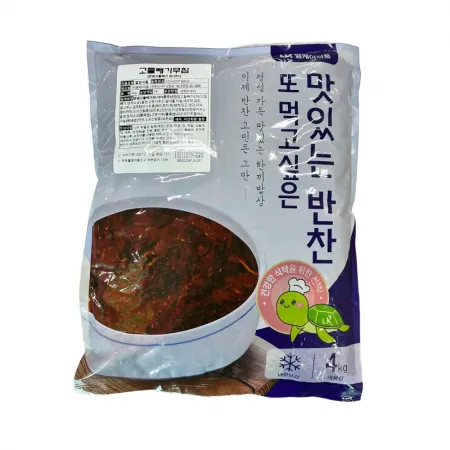 엘케이식품 맛도리반찬 고들빼기무침 4kg