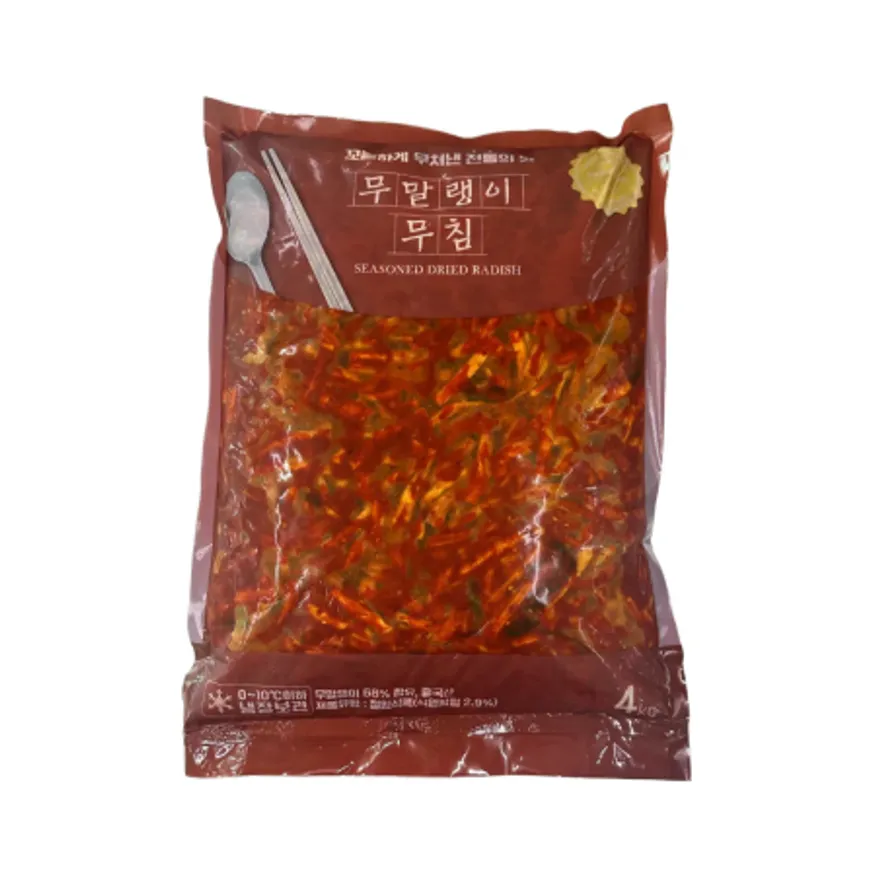 엘케이식품 맛도리반찬 무말랭이무침 4kg 이미지