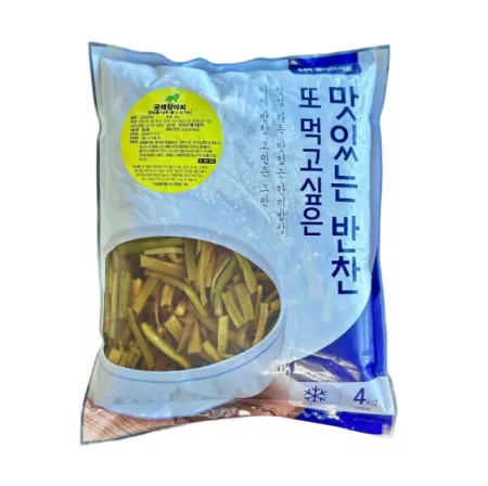 엘케이식품 맛도리반찬 궁채장아찌 4kg 이미지