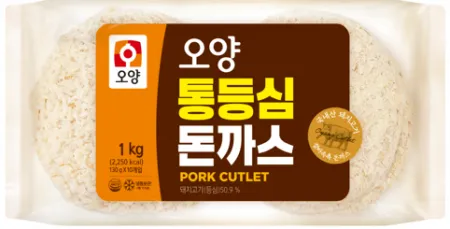 오양 통등심돈까스1kg