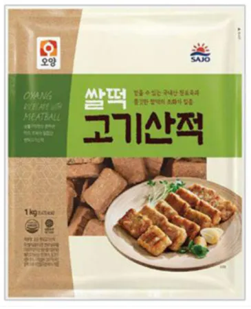 오양쌀떡고기산적 1000g
