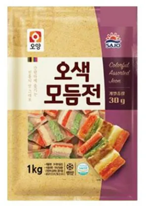오색모듬전30g 1000g