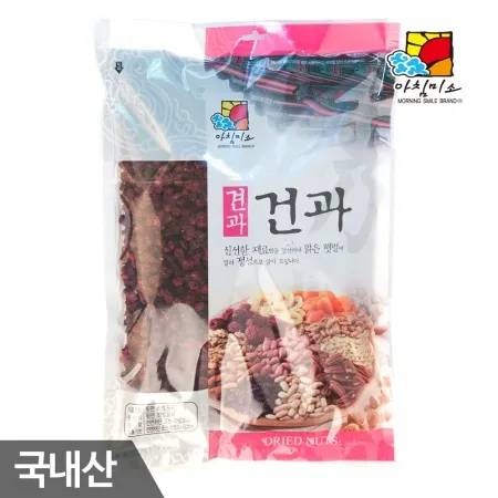 아침미소 오미자 500g 국내산 이미지