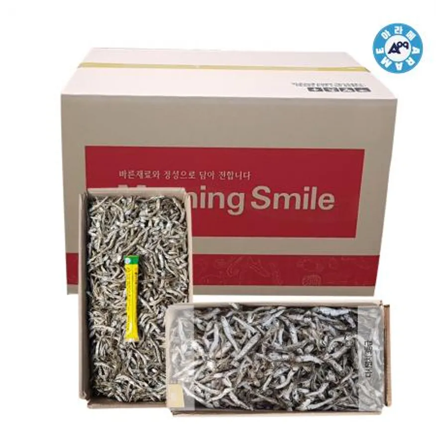 아라메 다시멸치 상 1.5kgx6박스 이미지