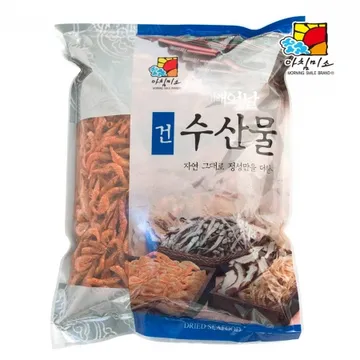 아침미소 수염새우 500g