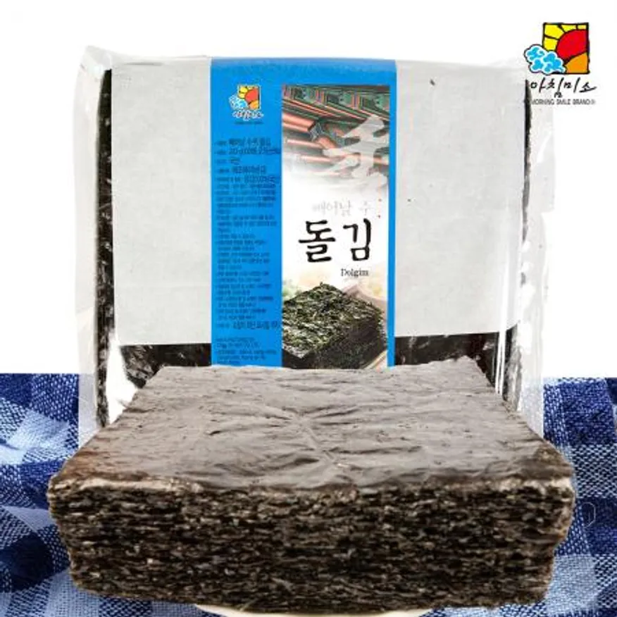 아침미소 돌김 100장 이미지