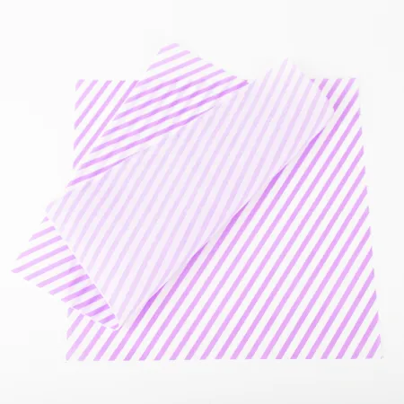 퍼플 스트라이프 유산지 이미지
