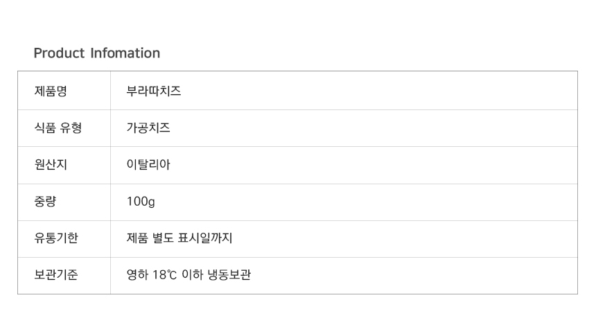 상품정보제공고시