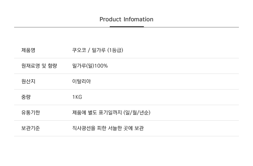 상품정보제공고시