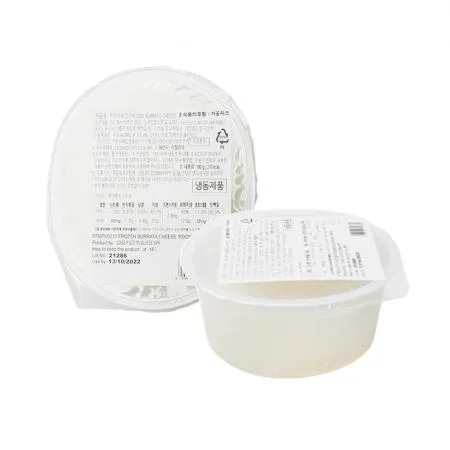 부라따치즈 100g (냉동) 선인 부라타치즈 샐러드용 부라따 브라타