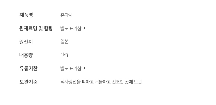상품정보제공고시