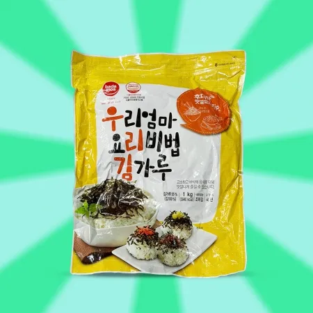 대양 우리엄마 요리비법 김가루 1KG 대용량 업소용 간편 주먹밥 반찬