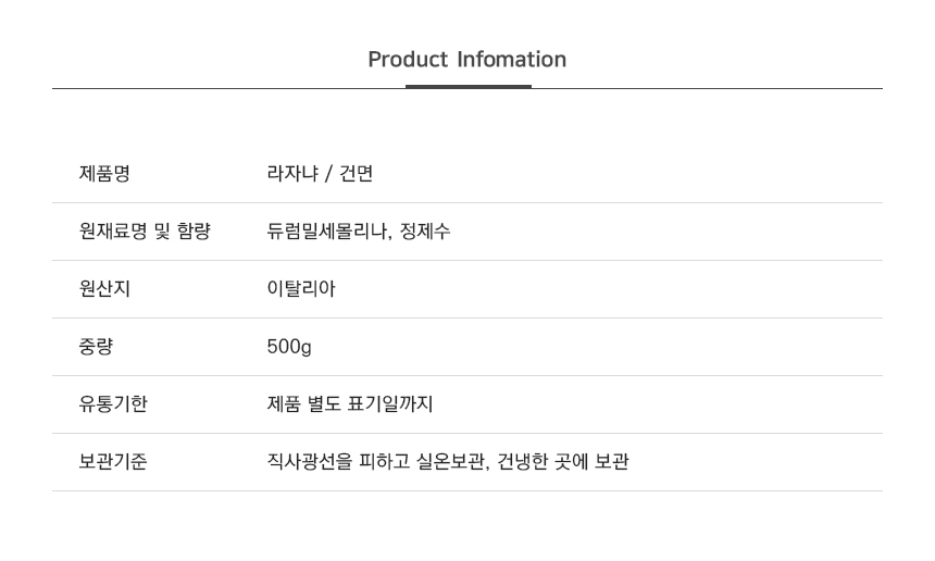 상품정보제공고시