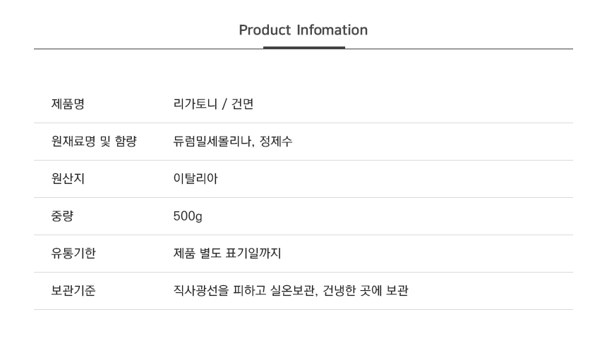 상품정보제공고시