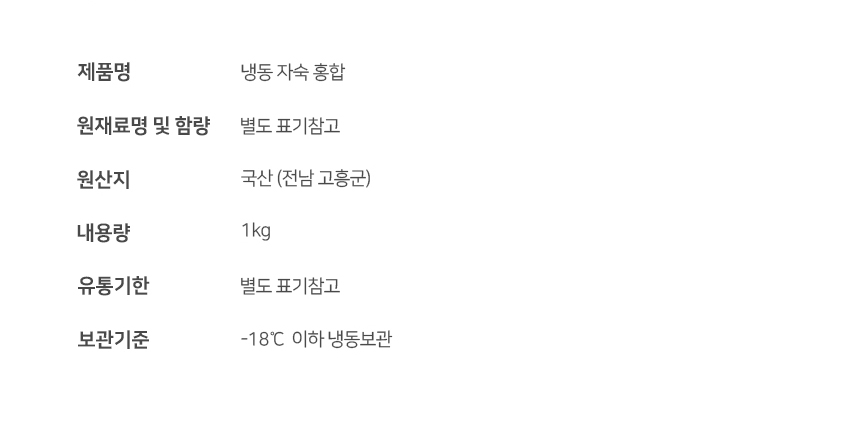 상품정보제공고시