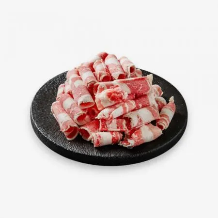[엑셀컷]미국산 삼겹양지(우삼겹)돌돌이 1.5mm 2kg 이미지