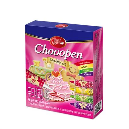 브레드가든 푸드데코펜 4종세트(20g*4개입)