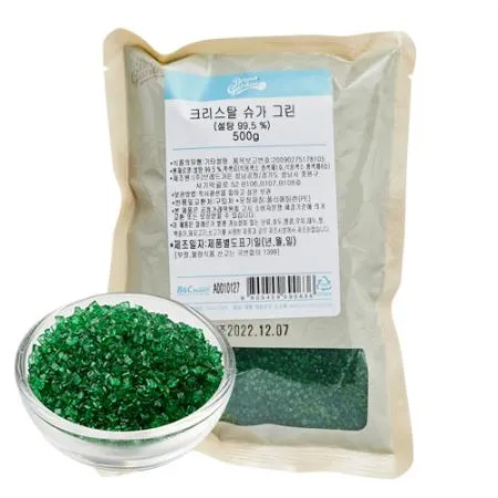 브레드가든 크리스탈슈가 그린 500g