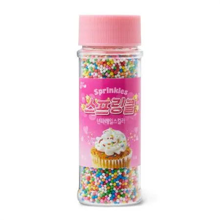 브레드가든 스프링클 넌파레일스컬러(원통) 60g