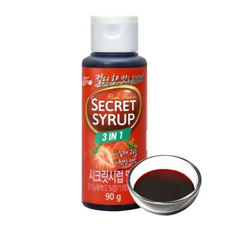 브레드가든 시크릿시럽 딸기 90g