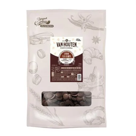 반호튼 다크초콜릿(코팅용)3kg