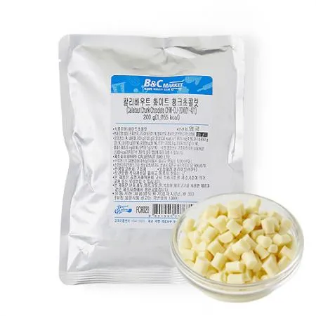 칼리바우트 청크화이트초코칩 200g
