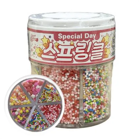 브레드가든 스프링클 스페셜데이(6종) 80g
