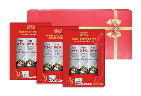 튜브고추장(고추장3) 60g * 3, 3SET