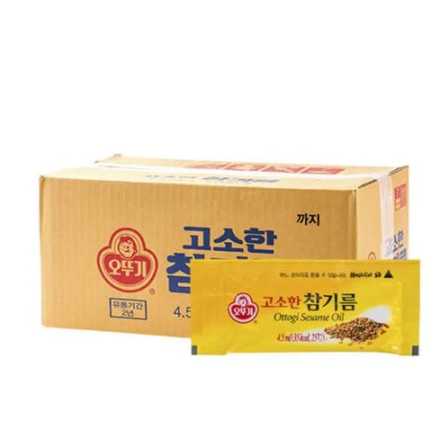 오뚜기 고소한참기름 일회용 4.5ml*1000개 이미지
