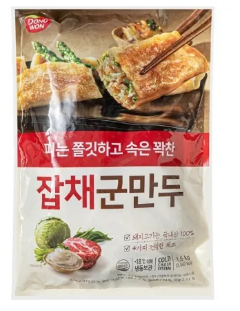 동원 잡채군만두 1.6kg